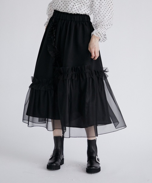 Maglie le cassetto（マーリエ ル カセット）の「異素材フリルチュール