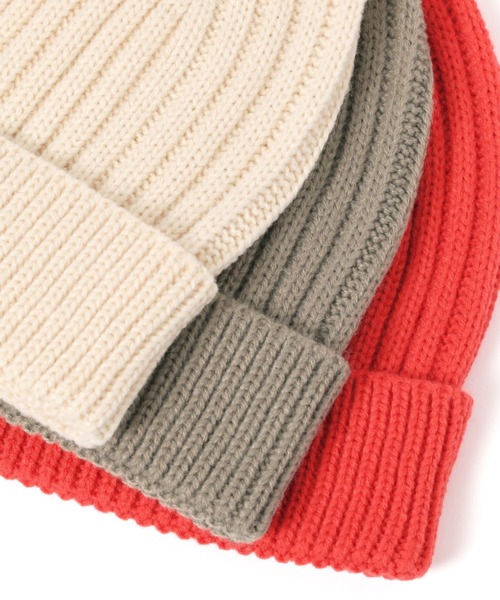 GLOBAL WORK（グローバルワーク）の「抗菌防臭リブワッチ/145977（ニットキャップ/ビーニー・レディース・グレー/アイボリー/ブラック/ライトグリーン/ベージュ/オレンジ・FREE）」の12枚目の写真