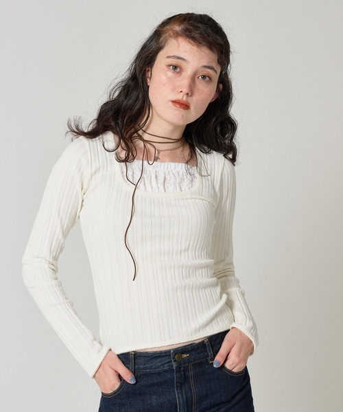 TINA：JOJUN（ティーナジョジュン）の「チャーム付き マルチネックレス TINA：JOJUN（ネックレス・レディース・シルバー・F）」の6枚目の写真