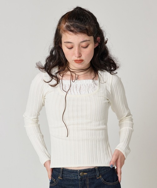 TINA：JOJUN（ティーナジョジュン）の「チャーム付き マルチネックレス TINA：JOJUN（ネックレス・レディース・シルバー・F）」の3枚目の写真