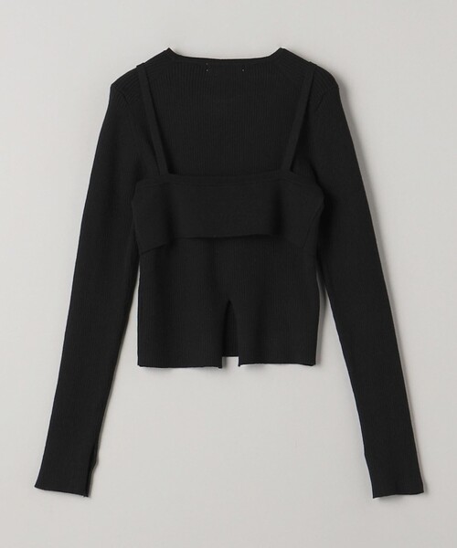 【セール】【WEB限定】ビスチェ＆リブニットプルオーバー -3WAY/ウォッシャブル-（ニット/セーター）｜BEAUTY&YOUTH UNITED ARROWS（ビューティーアンドユースユナイテッドアローズ）