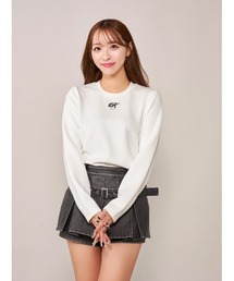 イニシャルロングTシャツ