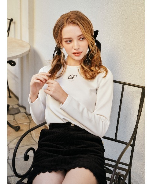 新品タグ付♡ダーリッチ モノグラムTシャツ ブラック♡Darich ダーリッチ Darich モノグラムTシャツ(506107731) | Darich
