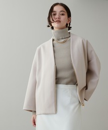 natural couture（ナチュラルクチュール）の「【LARUTA】WOOLYニードルパンチブルゾン（ブルゾン・レディース）」