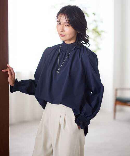 セール】フリルネックブラウス（シャツ/ブラウス）｜ANY（エニィ）の