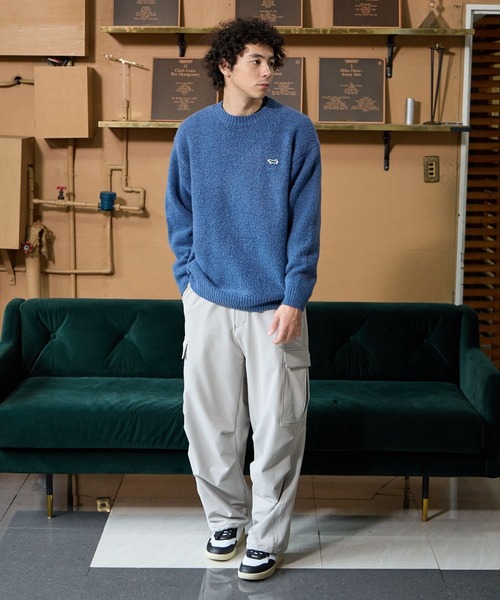 PENNEYS（ぺニーズ）の「【PENNEY'S（ペニーズ）×BAYFLOW】フォックスニットプルオーバー（ニット/セーター・メンズ・レッド/ブルー/チャコールグレー/グレー・LARGE/MEDIUM）」の14枚目の写真