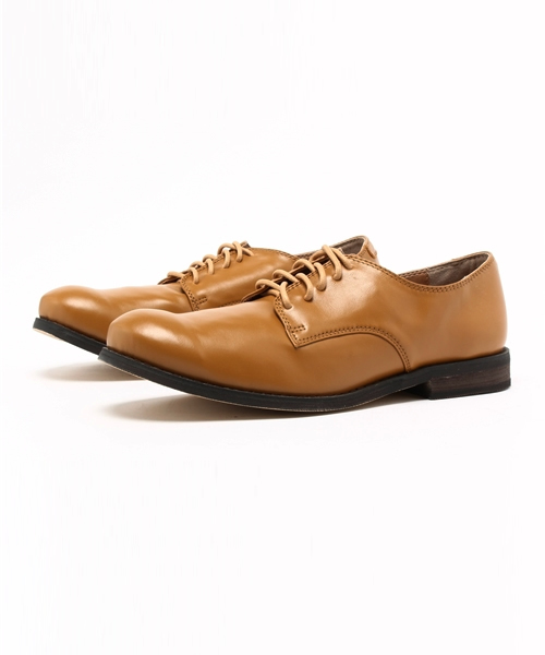 OUTLET(アウトレット)の「【Ciaopanic】LEATHERSHOES(ドレスシューズ・メンズ・キャメル/ブラウン・SMALL/MEDIUM)」の1枚目の写真