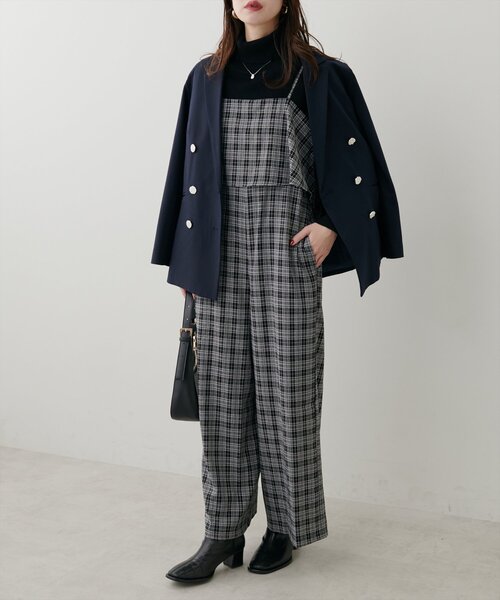 natural couture(ナチュラルクチュール)の「フレアビスチェ風サロペット(その他パンツ・レディース・ベージュ/その他1/その他2/ブラック系その他・FREE)」の20枚目の写真