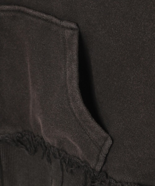 PAGEBOY(ページボーイ)の「グランジZIPショートパーカー(パーカー・レディース・グレー/オートミール・FREE)」の20枚目の写真