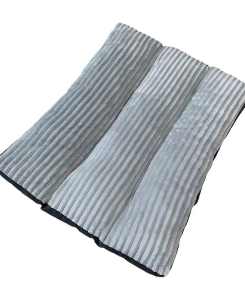 【セール】3-11E128 厚 ペットベッド 100×75 グレー グリーン（ペット用クッション/マット）｜CALIFORNIA OUTFITTERS（カリフォルニア アウトフィッターズ）