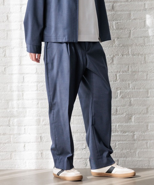 GLOBAL WORK（グローバルワーク）の「アーバンデニムクリーンワイド/147023（デニムパンツ・メンズ・ネイビー/ネイビー系9・X-LARGE/LARGE/MEDIUM/SMALL）」の6枚目の写真