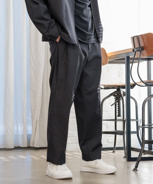 GLOBAL WORK（グローバルワーク）の「アーバンデニムクリーンワイド/147023（デニムパンツ・メンズ・ネイビー/ネイビー系9・X-LARGE/LARGE/MEDIUM/SMALL）」の10枚目の写真