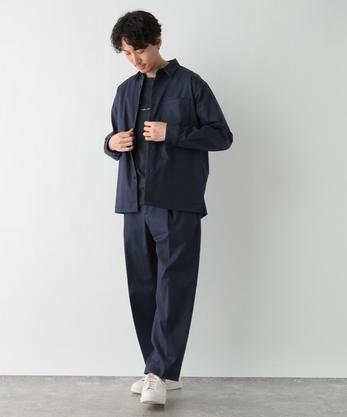 GLOBAL WORK（グローバルワーク）の「アーバンデニムクリーンワイド/147023（デニムパンツ・メンズ・ネイビー/ネイビー系9・X-LARGE/LARGE/MEDIUM/SMALL）」の12枚目の写真