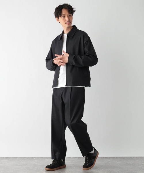 GLOBAL WORK（グローバルワーク）の「アーバンデニムクリーンワイド/147023（デニムパンツ・メンズ・ネイビー/ネイビー系9・X-LARGE/LARGE/MEDIUM/SMALL）」の16枚目の写真