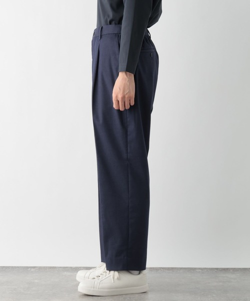 GLOBAL WORK（グローバルワーク）の「アーバンデニムクリーンワイド/147023（デニムパンツ・メンズ・ネイビー/ネイビー系9・X-LARGE/LARGE/MEDIUM/SMALL）」の20枚目の写真