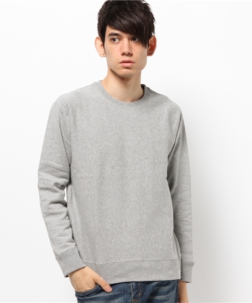 CIAOPANIC（チャオパニック）の「【Ciaopanic】　米綿スウェットクルー（スウェット・メンズ・ホワイト/グレー/ネイビー・MEDIUM/LARGE）」の2枚目の写真