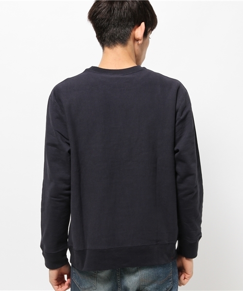 CIAOPANIC（チャオパニック）の「【Ciaopanic】　米綿スウェットクルー（スウェット・メンズ・ホワイト/グレー/ネイビー・MEDIUM/LARGE）」の5枚目の写真