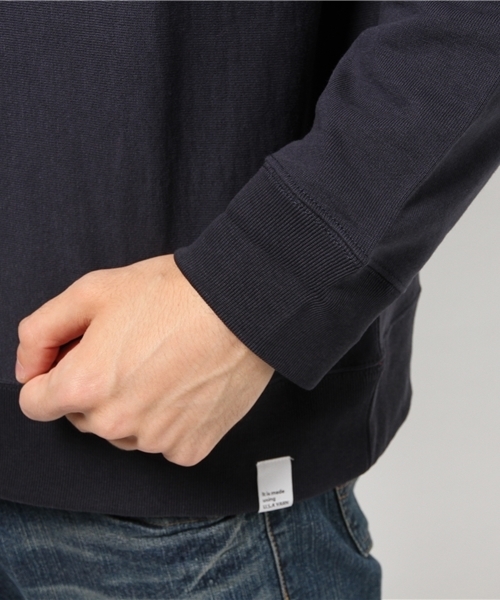 CIAOPANIC（チャオパニック）の「【Ciaopanic】　米綿スウェットクルー（スウェット・メンズ・ホワイト/グレー/ネイビー・MEDIUM/LARGE）」の7枚目の写真