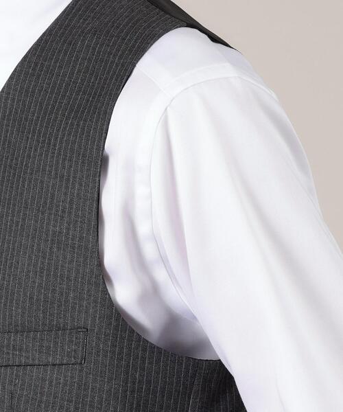 【DORMEUIL AMADEUS365】ピンストライプ ベスト3ピース対応 TAKEO KIKUCHI スーツ ベスト 「DORMEUIL AMADEUS365」ピン