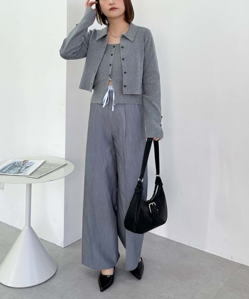 archives（アルシーヴ）の「【25ss】バッグルホーボーバッグ（ショルダーバッグ・レディース・ブラック/キャメル/アイボリー・FREE）」の22枚目の写真