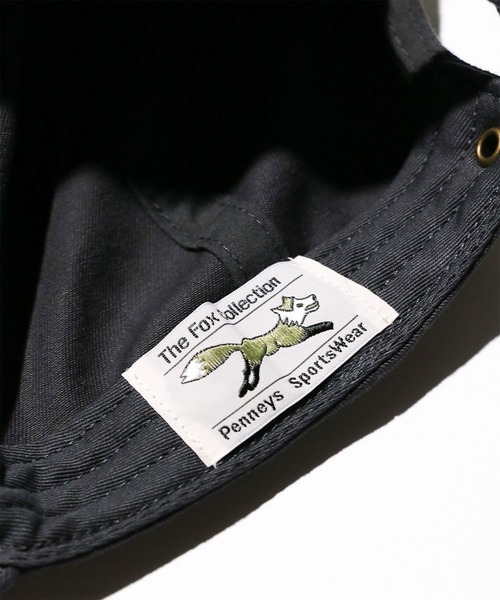 PENNEYS（ぺニーズ）の「THE FOX BASEBALL CAP（キャップ・メンズ・ネイビー/ホワイト/ブラック/カーキ・FREE）」の15枚目の写真