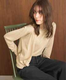 Mila Owen | SET UPラメニットクルーネックカーディガン(カーディガン/ボレロ)