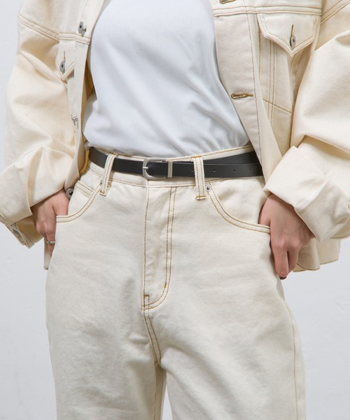 COLONY 2139（コロニートゥーワンスリーナイン）の「ループベルト（ベルト・レディース・ブラック・FREE）」の4枚目の写真