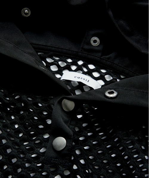 cussil（クシル）の「【cussil/クシル】ショルダーラインメッシュナイロンパーカー（パーカー・メンズ・ブラック・S/M/L）」の22枚目の写真