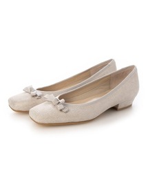 Riz raffinee | スクエアトゥリボンパンプス(パンプス)