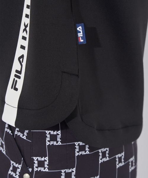 FILA GOLF(フィラゴルフ )の「半袖モックネックシャツ(オーバーサイズシルエット)(シャツ/ブラウス・レディース・ブラック/ホワイト・MEDIUM/LARGE/X-LARGE)」の19枚目の写真