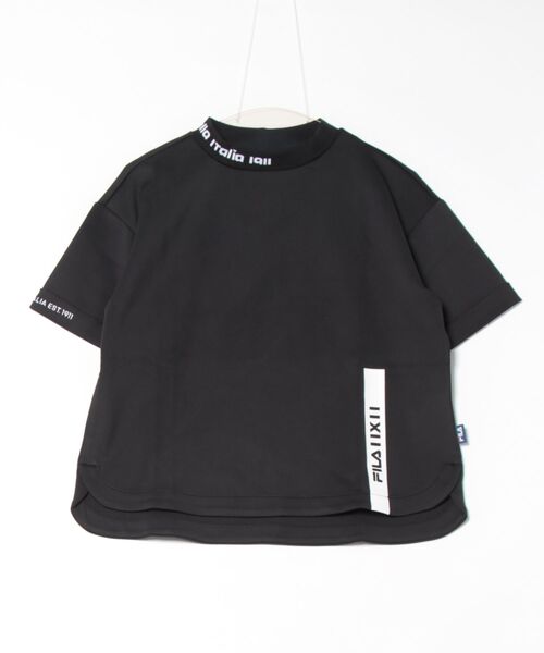 FILA GOLF(フィラゴルフ )の「半袖モックネックシャツ(オーバーサイズシルエット)(シャツ/ブラウス・レディース・ブラック/ホワイト・MEDIUM/LARGE/X-LARGE)」の22枚目の写真