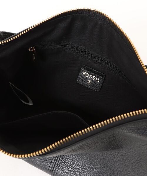 FOSSIL（フォッシル）の「フォッシル 斜めがけバッグ レディース レザー ブラック スマホ収納可 ZB7716001（ハンドバッグ・レディース・ブラック・FREE）」の8枚目の写真