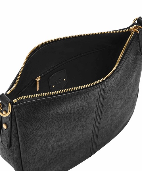 FOSSIL（フォッシル）の「フォッシル 斜めがけバッグ レディース レザー ブラック スマホ収納可 ZB7716001（ハンドバッグ・レディース・ブラック・FREE）」の2枚目の写真