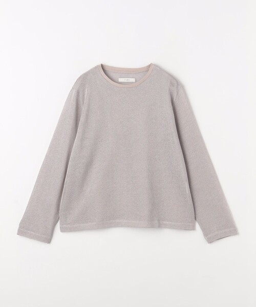 JieDa＞ メッシュ ロングスリーブ Tシャツ（Tシャツ/カットソー 