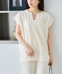 LAVEANGE | 【洗える】スキッパーポンチョプルオーバー(ニット/セーター)