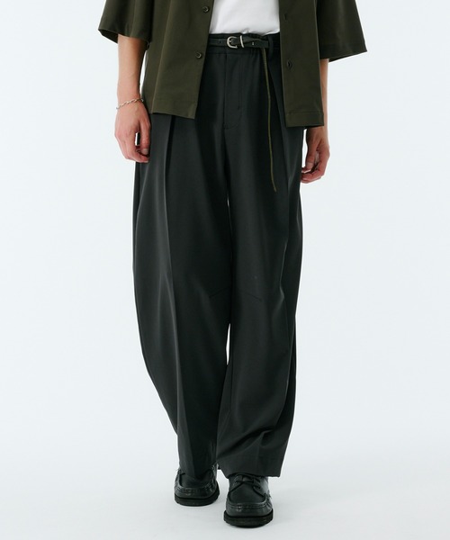 PUBLIC TOKYO パブリックトウキョウ　スラックス　ネイビー PUBLIC TOKYO パブリックトウキョウ スラックス ネイビー PUBLIC