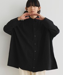 ビッグシルエットロングスリーブシャツ