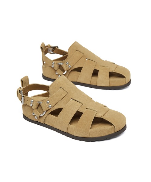 ASH(アッシュ)の「ASH/アッシュ【TRENDY】スタッズグルカサンダル フラット 3cmヒール(サンダル・レディース・ブラック/ブラウン・38/36/37/39/35)」の10枚目の写真