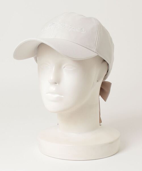 adidas（アディダス）の「撥水 リボンキャップ【adidas Golf/アディダスゴルフ】（キャップ・レディース・ブラック/ホワイト/ベージュ系その他/クリーム・MEDIUM）」の20枚目の写真