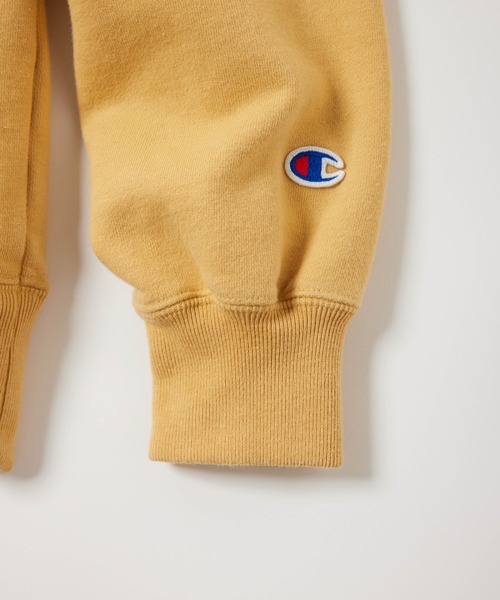 Champion(チャンピオン)の「【Champion/チャンピオン】直営限定コレクション メンズ フーデッドスウェットシャツ(パーカー・メンズ・ブラック/ダークネイビー/ベージュ・SMALL/MEDIUM/LARGE/X-LARGE)」の8枚目の写真
