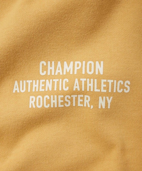 Champion(チャンピオン)の「【Champion/チャンピオン】直営限定コレクション メンズ フーデッドスウェットシャツ(パーカー・メンズ・ブラック/ダークネイビー/ベージュ・SMALL/MEDIUM/LARGE/X-LARGE)」の10枚目の写真