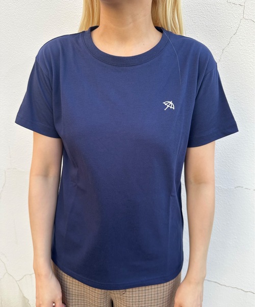 Arnie Arnold Palmer（アーニーアーノルドパーマー）の「Arnie Arnold Palmer / arnie 天竺ワンポイントTシャツ / 8051573（Tシャツ/カットソー・レディース・チャコールグレー/オートミール/ネイビー・LARGE/MEDIUM）」の3枚目の写真