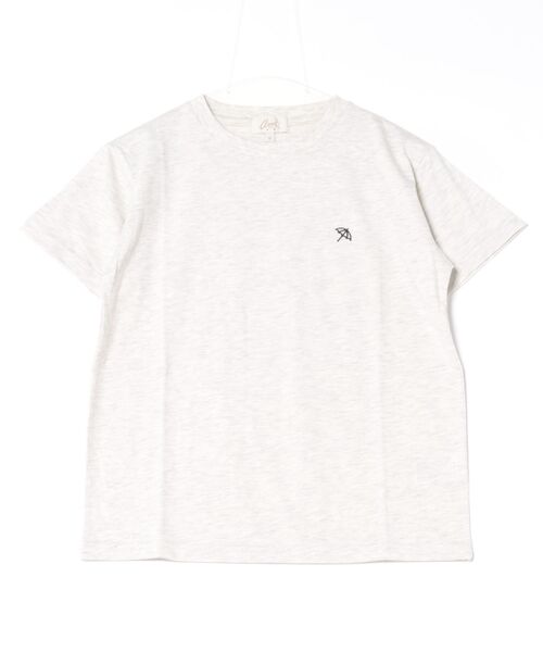Arnie Arnold Palmer（アーニーアーノルドパーマー）の「Arnie Arnold Palmer / arnie 天竺ワンポイントTシャツ / 8051573（Tシャツ/カットソー・レディース・チャコールグレー/オートミール/ネイビー・LARGE/MEDIUM）」の7枚目の写真