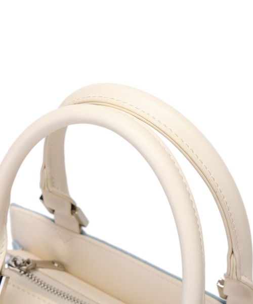 MERCURYDUO（マーキュリーデュオ）の「【MERCURYDUO/マーキュリーデュオ 】 デニムコンビ　フラップハンドバッグ（ハンドバッグ・レディース・ネイビー/サックスブルー・FREE）」の12枚目の写真