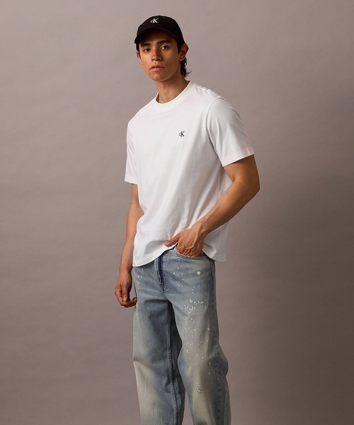 Calvin Klein(カルバン・クライン)の「エンブロイダリー モノグラム ベースボールキャップ(キャップ・メンズ・グレー系その他/ブルー/グリーン系その他/ブラック/ベージュ/ブラック系その他・FREE)」の8枚目の写真