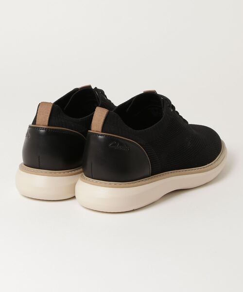 Clarks(クラークス)の「Brantin Knit / ブランティンニット(ブラックニット)(スニーカー・メンズ・ブラック・UK10/UK7/UK8/UK9/UK6/UK6.5/UK7.5/UK8.5/UK9.5)」の2枚目の写真