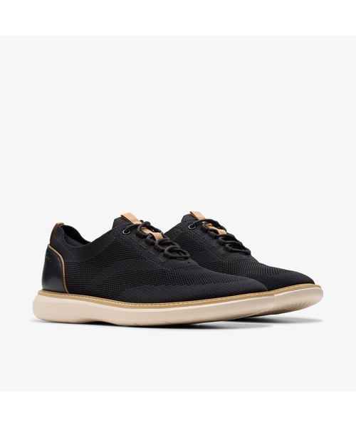 Clarks(クラークス)の「Brantin Knit / ブランティンニット(ブラックニット)(スニーカー・メンズ・ブラック・UK10/UK7/UK8/UK9/UK6/UK6.5/UK7.5/UK8.5/UK9.5)」の6枚目の写真