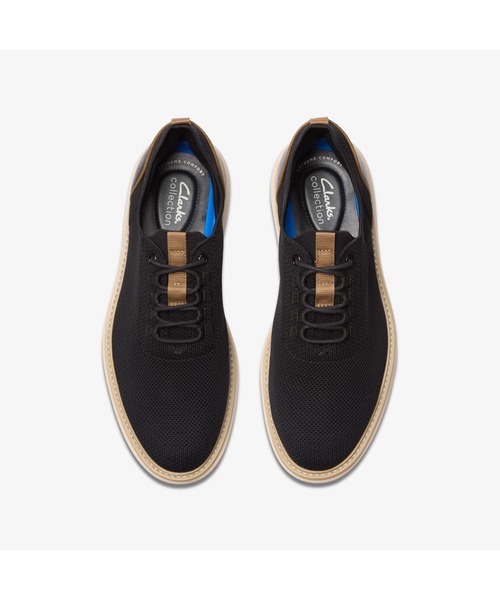 Clarks(クラークス)の「Brantin Knit / ブランティンニット(ブラックニット)(スニーカー・メンズ・ブラック・UK10/UK7/UK8/UK9/UK6/UK6.5/UK7.5/UK8.5/UK9.5)」の8枚目の写真