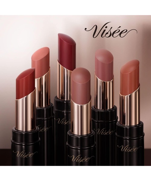 Visee（ヴィセ）の「ニュアンス マット ルージュ（口紅/リップティント/グロス・レディース・840 アーバンピーチ/841 ジャスミンピンク/340 カームブラウン/640 ミディアムローズ/440 クラシックレッド/240 ダスティオレンジ・FREE）」の11枚目の写真