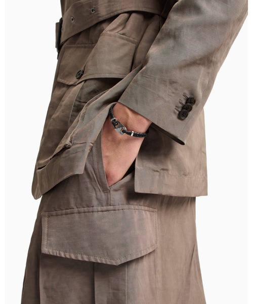 EMPORIO ARMANI(エンポリオアルマーニ)の「【エンポリオ アルマーニ】IDブレスレット(2-Tone)_EGS3171040(ブレスレット・メンズ・その他1・FREE)」の3枚目の写真